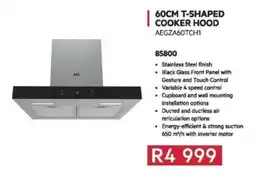 Hirsch's AEG T-shaped cooker hood offer