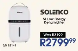 Hirsch's Solenco Low Energy Dehumidifier offer
