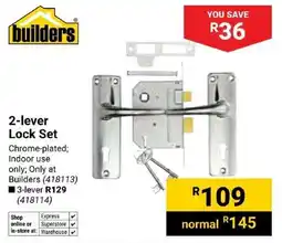 Builders Superstore Builders 2-lever Lock Set offer