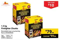 Builders Superstore Lion Firelighter Chunks offer