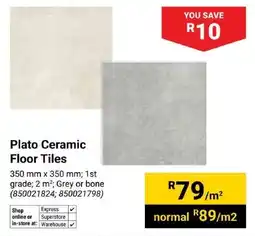 Builders Superstore Plato Ceramic Floor Tiles offer