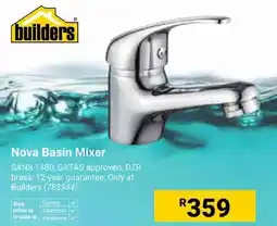 Builders Superstore Builders Nova Basin Mixer offer
