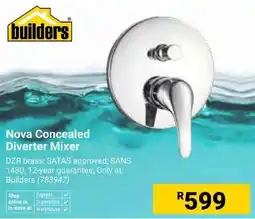Builders Superstore Builders Nova Concealed Diverter Mixer offer