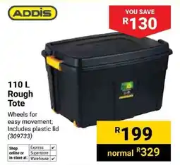 Builders Superstore Addis Rough Tote offer