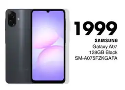 Save Hyper Samsung Galaxy A07 128GB Black offer