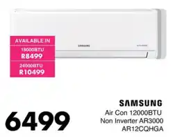 Save Hyper Samsung Air Con 12000BTU Non Inverter AR3000 offer