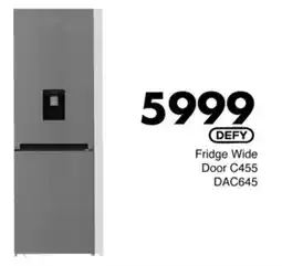 Save Hyper DEFY Fridge Wide Door C455 offer