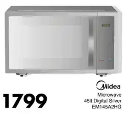 Save Hyper Midea Microwave Digital Silver offer