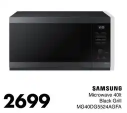 Save Hyper Samsung Microwave Black Grill offer