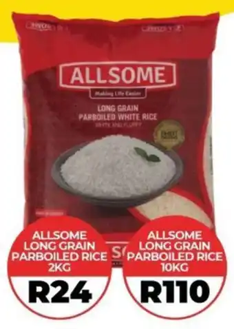1UP Allsome long grain parboiled rice offer