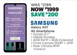 House & Home Samsung Galaxy A07 4G Smartphone offer
