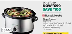 House & Home Russell Hobbs Slow Cooker offer