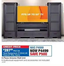 OK Furniture Arizona Wall Unit offer