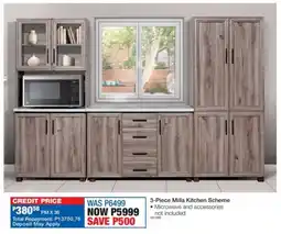 OK Furniture Milla Kitchen Scheme offer