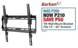 OK Furniture Barkan Tilt Wall-Mount Bracket Fits offer