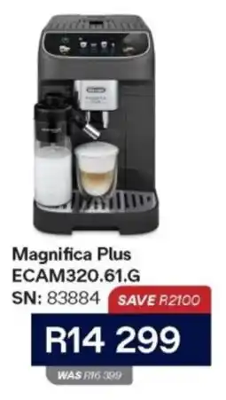 Hirsch's DeLonghi Magnifica Plus offer