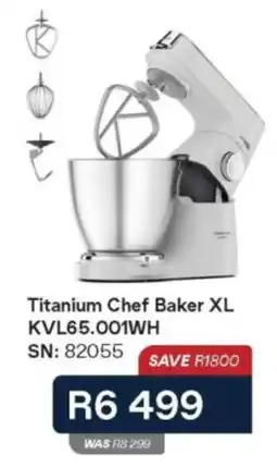 Hirsch's Kenwood Titanium Chef Baker XL offer
