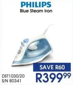 Hirsch's PHILIPS Blue Steam Iron offer