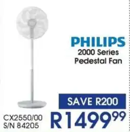 Hirsch's PHILIPS 2000 Series Pedestal Fan offer