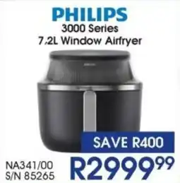Hirsch's PHILIPS 3000 Series Window Airfryer offer
