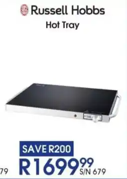 Hirsch's Russell Hobbs Hot Tray offer