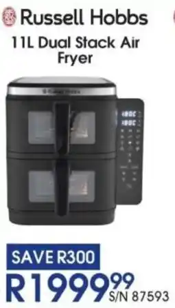 Hirsch's Russell Hobbs Dual Stack Air Fryer offer