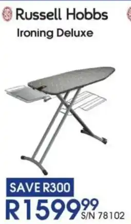 Hirsch's Russell Hobbs Ironing Deluxe offer