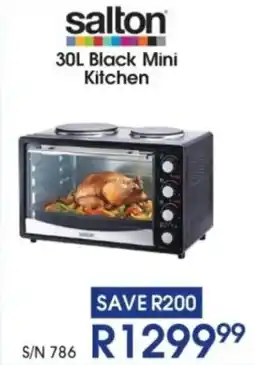 Hirsch's Salton Black Mini Kitchen offer