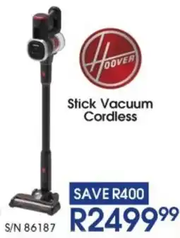 Hirsch's Hoover Stick Vacuum Cordless offer