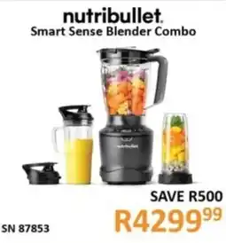 Hirsch's Nutribullet Smart Sense Blender Combo offer
