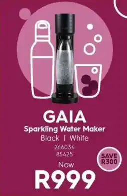 Hirsch's Sodastream Gaia Sparkling Water Maker offer