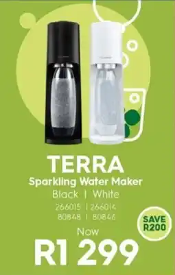 Hirsch's Sodastream Terra Sparkling Water Maker offer
