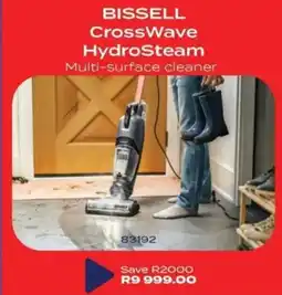 Hirsch's Bissell CrossWave HydroSteam Multi-surface cleaner offer