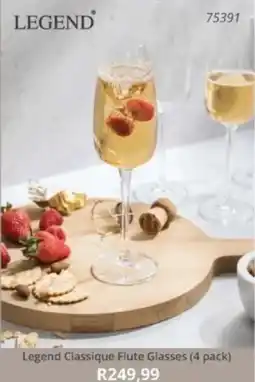 Hirsch's Legend Classique Flute Glasses offer