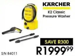 Hirsch's Karcher K2 Classic Pressure Washer offer