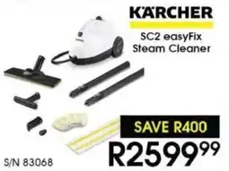 Hirsch's Karcher SC2 EasyFix Steam Cleaner offer