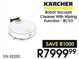 Hirsch's Karcher Robot Vacuum Cleaner With Wiping Function offer