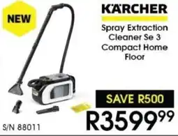 Hirsch's Karcher Spray Extraction Cleaner Se 3 Compact Home Floor offer