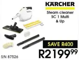 Hirsch's Karcher Steam cleaner SC 1 Multi & Up offer