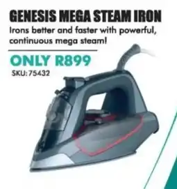 Hirsch's Genesis mega steam iron offer