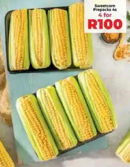 Food Lover's Market Sweetcorn Prepacks offer