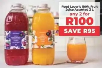 Food Lover's Market Food Lover's 100% Fruit Juice Assorted offer