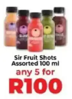 Food Lover's Market Sir Fruit Shots Assorted offer