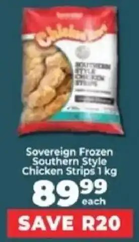 Food Lover's Market Sovereign Frozen Southern Style Chicken Strips offer