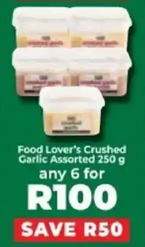 Food Lover's Market Food Lover's Crushed Garlic Assorted offer