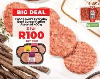 Food Lover's Market Food Lover's Everyday Beef Burger Patties Assorted offer