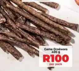 Food Lover's Market Game Droewors offer