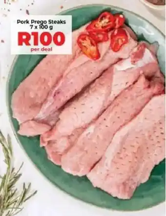 Food Lover's Market Pork Prego Steaks offer