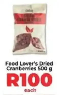 Food Lover's Market Food Lover's Dried Cranberries offer