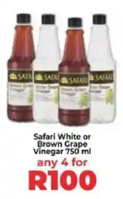 Food Lover's Market Safari White or Brown Grape Vinegar offer